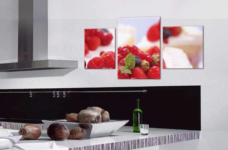 Модульные картины для кухни как подобрать для кухонного интерьера фото 11